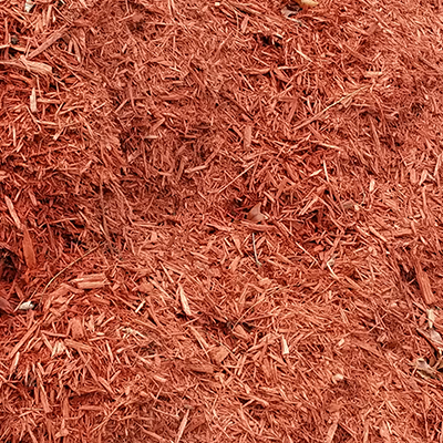 Color Enhanced Mulch - Red